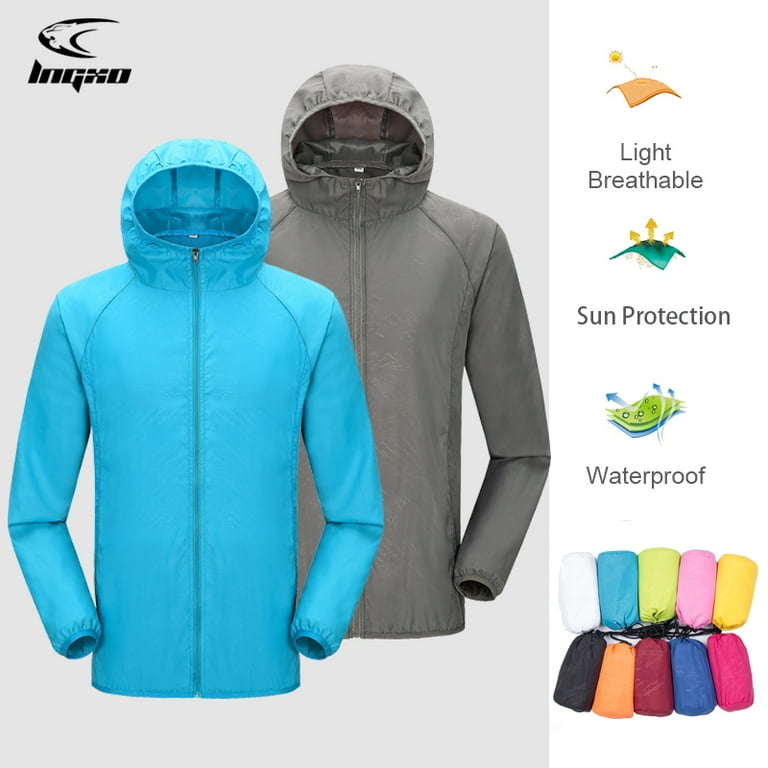 UPF 50+ UV Sun Protection Jacket Lightweight Long Sleeve Quick Dry Outdoor  Fishing Cycling Jacket Hoodie for Men & Women