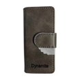 thumbnail image 1 of Funda para Reproductor MP3 SAMVIX Dynamite de Cuero Estilo Libro Gris, 1 of 2
