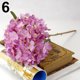 thumbnail image 4 of Farfi 1 Bouquet Faux Seda artificial Flor de Hydrangea Deja Hojas de Boda Decoración Artesanía Farfi 8102565, 4 of 6