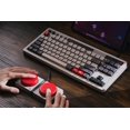 thumbnail image 4 of 8Bitdo Retro Mechanical Keyboard, Bluetooth/2.4G/USB-C Hot Swappable Gaming Keyboard with 87 Keys, Dual Super Programmable Buttons for Windows and Android - N Edition, 4 of 7