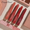 thumbnail image 5 of 12 Color Matte Lipstick Nude Pink Matte Solid Lip Gloss Long Lasting Velve Red Tinted Balm 24 Hours Waterproof Makeup LipSticks, 5 of 5