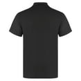 thumbnail image 6 of Kaerm Mens Stylish Basic Turtleneck Short Sleeve T-Shirts Tops Slim Fit Undershirt Solid Knitwear Black XXL, 6 of 7