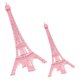 thumbnail image 5 of unbranded 2Ud Torre Eiffel De Metal Rosa Decorativa Duradera Con Y Original, 5 of 8