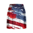 thumbnail image 5 of QATAINLAV Plus Size 4th of July Skort, Women 2025 Summer Fake Two Piece Yoga Shorts American Flag Patriotic Tennis Skirts Camisas Para Hombres Multicolor XXL, 5 of 6
