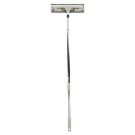 

Durable Double-sided Long Rod Rotate Multifunctional Cleaning Brush Cleaning Brushes for Mirrors Tabletops Car Glass ( 100cm / 39.4 inch Khaki)