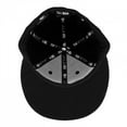 thumbnail image 6 of Superman James Gunn Logo Black on Black New Era 59Fifty Fitted Hat-7 1/4 Fitted, 6 of 6