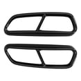 thumbnail image 4 of Exhaust Tip Cover, Practical Tail Throat Frame Stainless Steel  For Car Replacement For A6 C7 2016-2018, 4 of 8