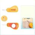 thumbnail image 4 of Magnetic Seam Guide for Sewing Machine with Seam Rippers, Multifunctional Hemmer Guide with Scale, Soft-Touch Grip for Accurate Stitching, Compact and Featherweight Sewing Kit,Yellow, 4 of 8
