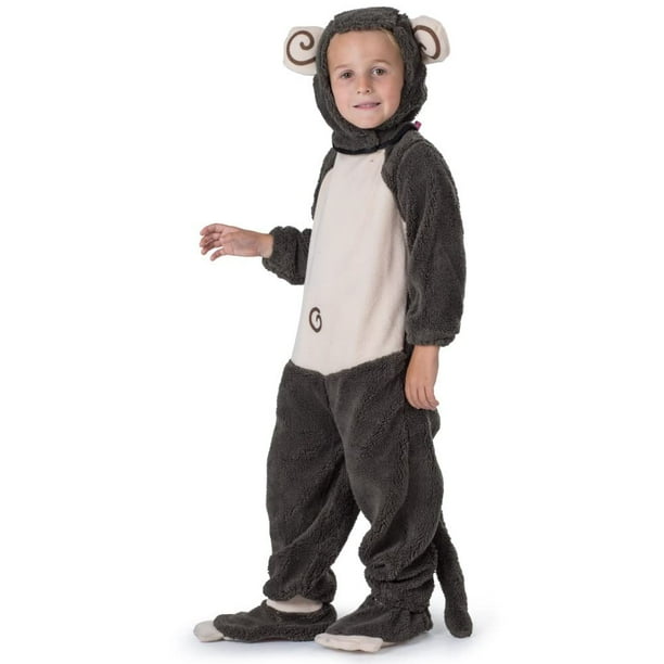 Costume Dress Up America Monkey Brown para bebés y niños pequeños