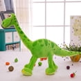 thumbnail image 4 of Una cosa Peluche de dinosaurio súper lindo de dibujos animados creativos verde 35 cm Regalos vacaciones, 4 of 5