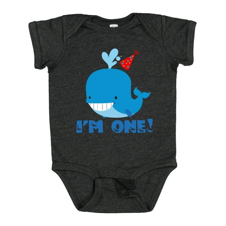 

Inktastic Whale 1st Birthday Gift Baby Boy or Baby Girl Bodysuit