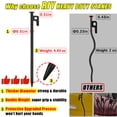 thumbnail image 2 of Estacas para Tienda RIY de Metal Resistente 30 cm Acero Paquete de 16, 2 of 8