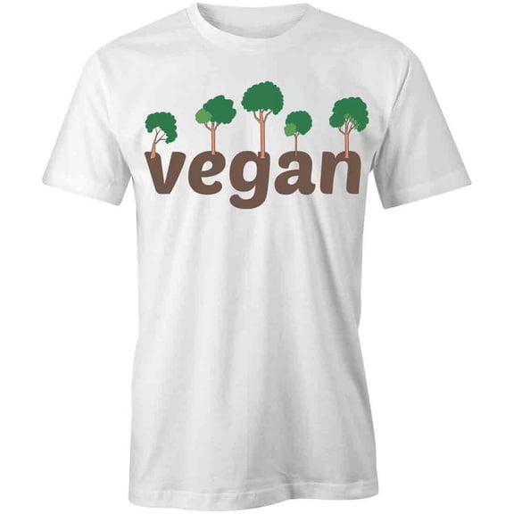 Vegan T-Shirt | Cute Vegetarian White Tee Gift