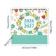 thumbnail image 2 of Calendario 2026-2027 de 18 meses, de enero de 2026 a junio de 2027, grande, con tareas y notas, planificador mensual, diseño floral., 2 of 5