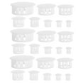 thumbnail image 5 of WHAMVOX 350 Pcs Plastic Hole Plugs Decorative Caps For Furniture Quick Install Screw Hole Covers Plastic End Caps For Tubing Plastic Hole Covers For Furniture And Walls, 5 of 8
