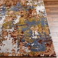 thumbnail image 2 of Hauteloom Malusac Living Room, Bedroom Area Rug - Contemporary - Denim, Mustard, Dusty Pink - 7'10" x 10'10", 2 of 7