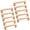 Beach Wood, variant on HDJNal 10Pcs Wooden Knobs, Natural Wood Kitchen Cabinet Pulls Retro Style Wood Handles