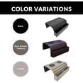 thumbnail image 6 of Sofa Arm Tray Table. Remote Control and Cellphone Organizer Holder, Arm Rest Organizer, Arm Rest Table with Pockets (Dark Brown), 6 of 8