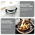 thumbnail image 3 of 100 piezas de protectores de estufa de gas, cubiertas redondas para quemadores de estufa, cubiertas de aluminio para estufas, cubiertas para quemadores de estufas de gas, 3 of 6