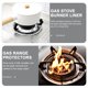 thumbnail image 3 of 100 piezas de protectores de estufa de gas, cubiertas redondas para quemadores de estufa, cubiertas de aluminio para estufas, cubiertas para quemadores de estufas de gas, 3 of 6
