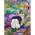 thumbnail image 1 of Carolines Treasures 7297CHF Corgi Garden Path Flag Canvas House Size, 1 of 4