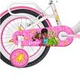 thumbnail image 4 of Bicicleta Benotto Barbie tipo Cross Rodada 16 una velociddad Blanco/ Rosa Frenos "V" contrapedal con ruedas entrenadoras, 4 of 4