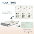 thumbnail image 6 of Dream On Me Play Time Reversible Baby Play Mat Foldable Extra Large Thick Foam Crawling Playmats for Toddlers Waterproof Portable Playmat Yoga/Picnic/Game Mat Indoor/Outdoor, Giraffe and Dinosaur, 6 of 6