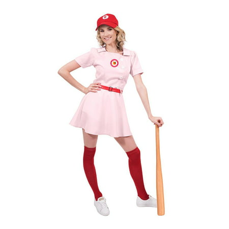 Rockford Peaches Women's Costume Baseball Uniform