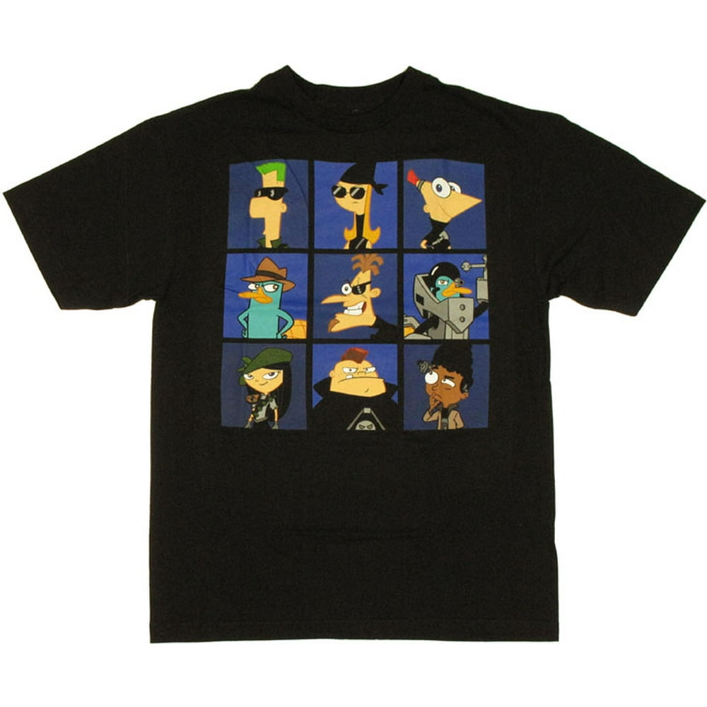 phineas and ferb t shirts walmart