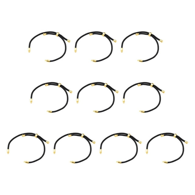 Pulsera deslizante,Fabricación de pulseras deslizantes de nailon ajustables,Fornituras de conector de pulsera de cordón trenzado,Cadena de cuerda de moda para hombres y BLESIY Pulsera deslizante