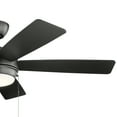 thumbnail image 3 of Kichler Starkk 52" Satin Black Integrated LED Ceiling Fan with Reversible Blades, 3 of 11
