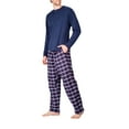 thumbnail image 3 of SLEEPHERO Men's Sleep Long Sleeve Flannel Pajama Pant Set, 3 of 3