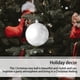 thumbnail image 2 of Paquete de 6 Bolas de decoración para colgar Navidad Árbol de Navidad Colgantes Adornos Ceremonia Party Decorations Hotel Home Supplies Silver kenally HA009800-04B, 2 of 6
