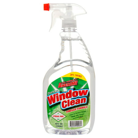 New 373786  Awesome Glass Cleaner W / Winegar 40 Oz Bonus Size (9-Pack) Household Cleaner Cheap Wholesale Discount Bulk Cleaning Household Cleaner