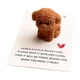 thumbnail image 2 of Tarjeta de regalo con diseño de osito de peluche y perrito de resina: tarjeta decorativa para notas escritas a mano, perfecta para cumpleaños, días festivos o muestras de agradecimiento., 2 of 6