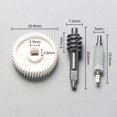 thumbnail image 1 of 3 Piece Folding Side Mirror Motor Gear Replacement Kit for Mitsubishi Lancer RVR Attrage-, 1 of 4