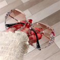 thumbnail image 5 of Luxury Brand Design Vintage Rimless Rhinestone Sunglasses Women Men Fashion Sun Glasses Oversized Sunscreen Shades, 5 of 5