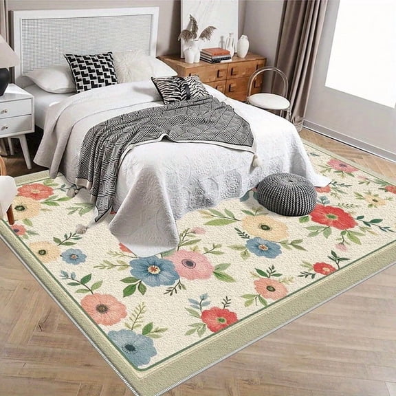 5.3'x7.5' rug runners for hallways non slip carpet floor mats thick area rug bed rug hallway runner rug