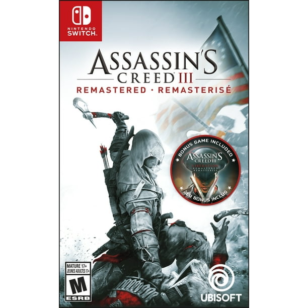 Assassin S Creed Iii Remastered Ubisoft Nintendo Switch 887256039400 Walmart Com Walmart Com - roblox code assassin door