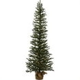 thumbnail image 1 of Vickerman X167551 Gold LED Burlap Base Christmas Tree with Warm White Lights - 5 ft., 1 of 1