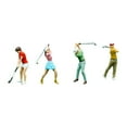 thumbnail image 2 of 4 figuras de golfistas en miniatura a escala 1:64, dioramas, mesa de arena para jugar al golf, decoración, figuras de golf al aire libre, modelo de sin bolsa, 2 of 8