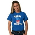thumbnail image 5 of Happy Fourth of July American Patriot Men's Graphic T Shirt Tees Brisco Brands S, 5 of 6