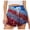 Multicolor, variant on CFLVAEK Red White and Blue Shorts Women July 4th Patriotci Shorts Casual Summer High Waist Drawstring Shorts with Pockets Beach Trendy Shorts L