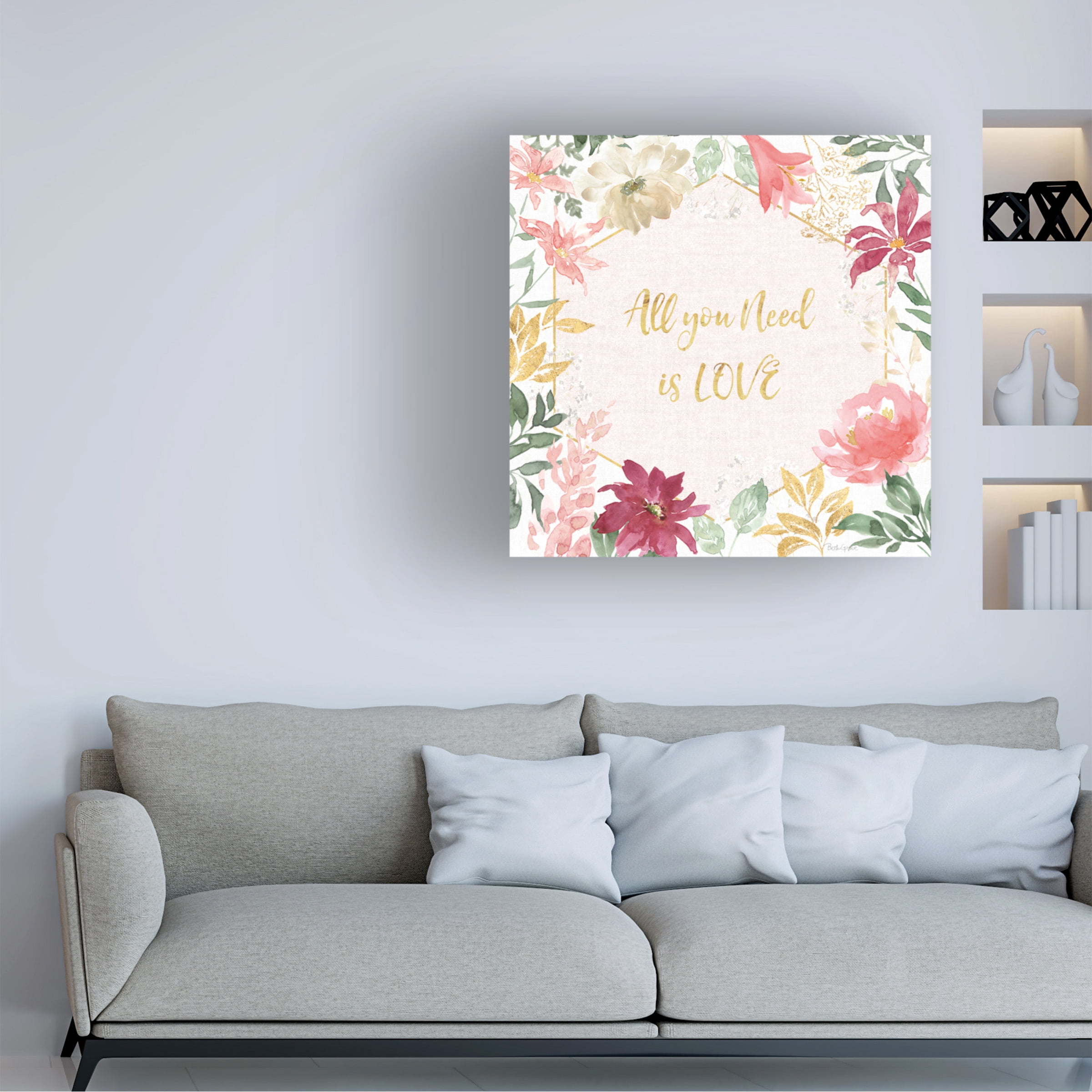 Mary Urban 'Pastel Flower Market VIII' Canvas Art