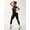 Black, variant on Women Backless One Piece Jumpsuits Sleeveless Scoop Neck Bodycon Romper Seamless Workout Yoga Royal Blue S