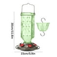 thumbnail image 3 of PALIFEUR Bird Feeders for Outdoors Hanging, Glass Hummingbird Feeder for Outdoors Hanging, Bird Feeder Wild Birds Feeder, Birdfeeders Outside Hanging, Wild Feeders for Garden, 3 of 7