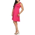 thumbnail image 2 of Women's Sleeveless Tank Knee-Length Dress, 2 of 4