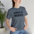 thumbnail image 6 of Humans ❤ Robots   - Tee Shirt, 6 of 12