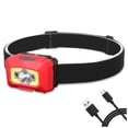 thumbnail image 1 of Faro IPX5 IPX5 Inducción impermeable USB Recargable Reparación de la cabeza de la cabeza con diadema ajustable Pescante Linterna Pesca kenally OD019695-00B, 1 of 7