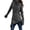 Black, variant on Joernso Vintage Women Autumn Winter Turtleneck Knitted Sweater Irregular Hem Slim Jumper